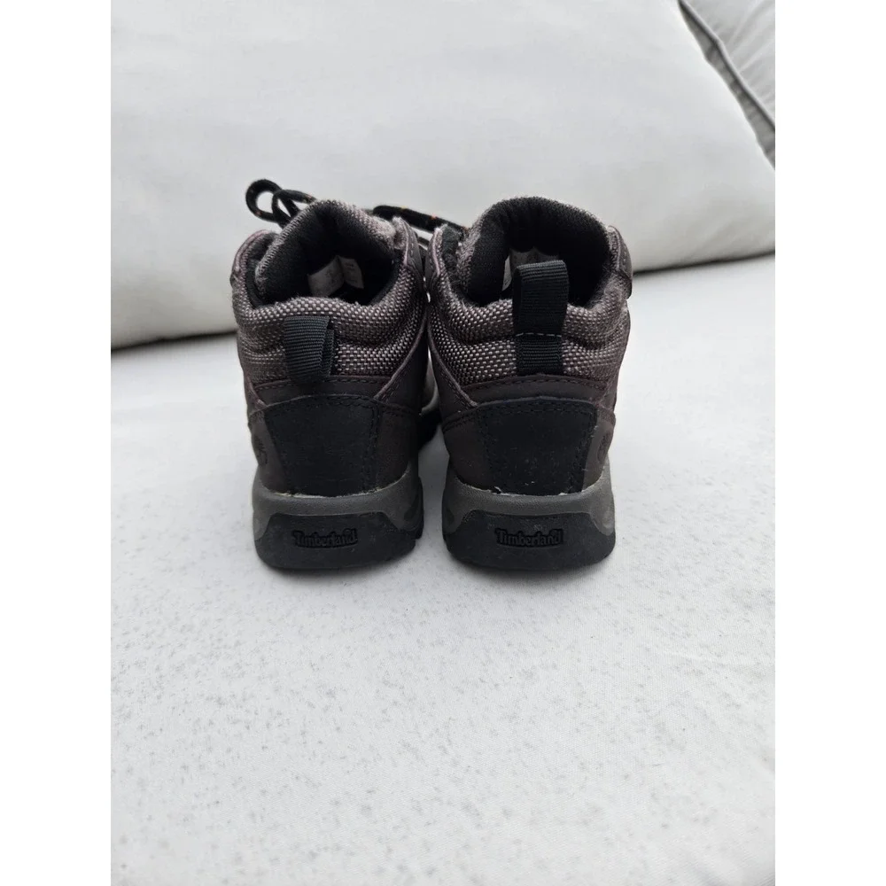 Timberland Toddler‎ Dark Brown Leather Keele Ridge Mid Hiker Boot US 7.5